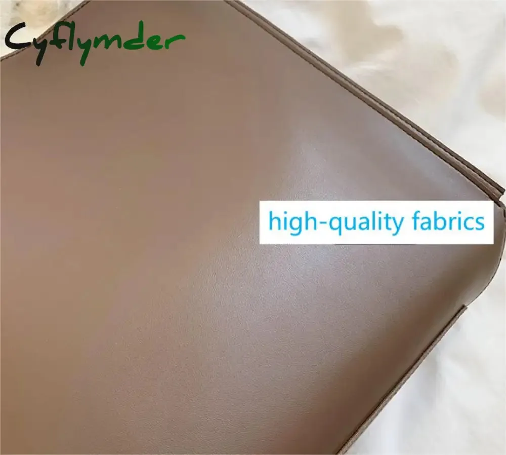 Cyflymder Vintage Fashion Female Tote New High Quality PU Leather Women's Designer hasp Handbag High capacity Shoulder Messenger Bag
