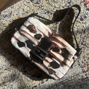 Fendi Ponyhair Mirror Baguette