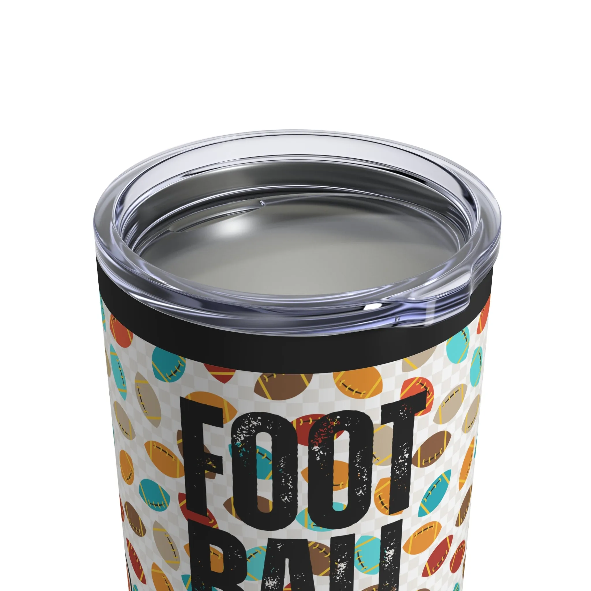 Football Mama 10oz Stainless Tumbler