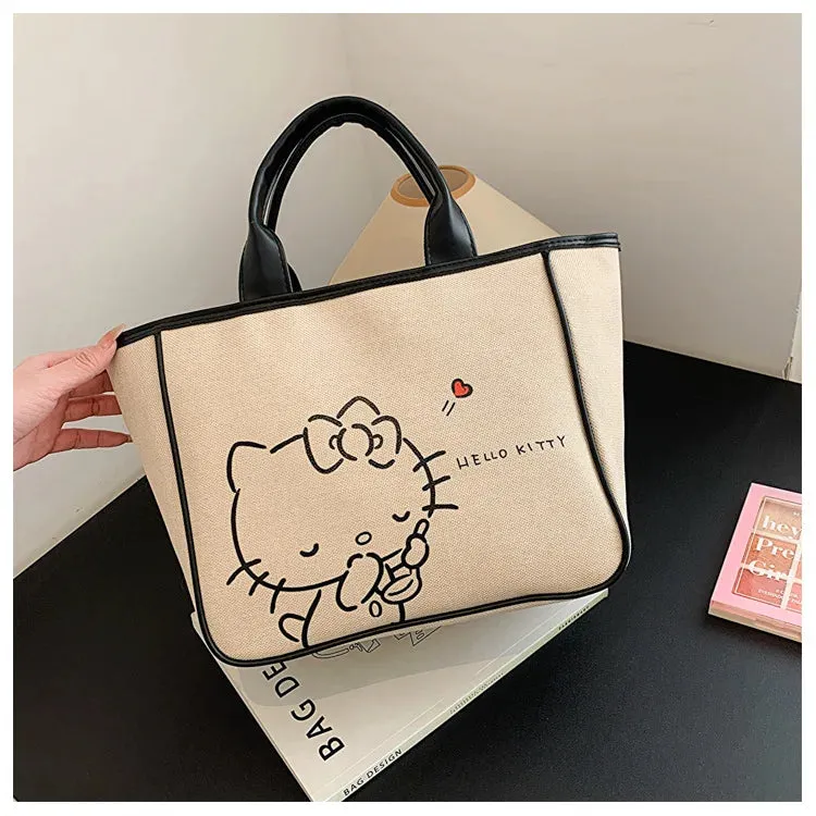 Kawaii Hello Kitty Tote Bag