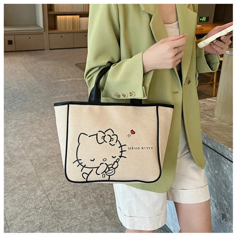 Kawaii Hello Kitty Tote Bag