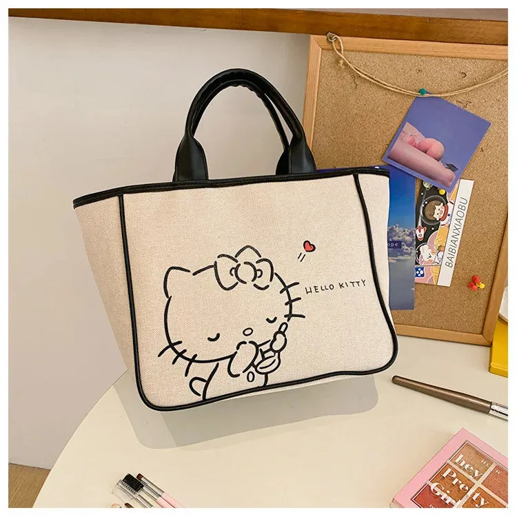 Kawaii Hello Kitty Tote Bag