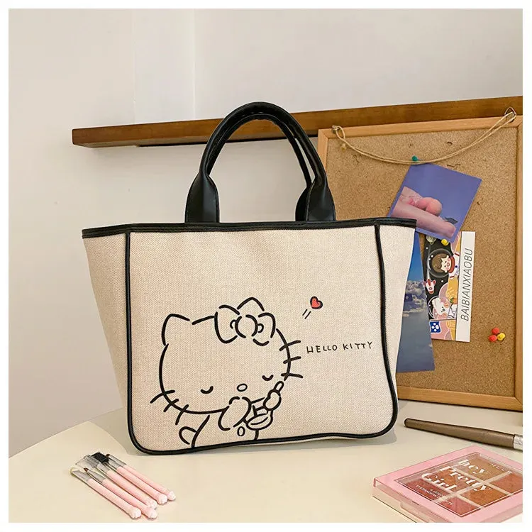 Kawaii Hello Kitty Tote Bag