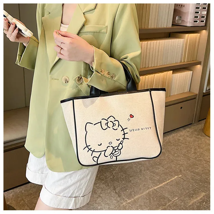 Kawaii Hello Kitty Tote Bag
