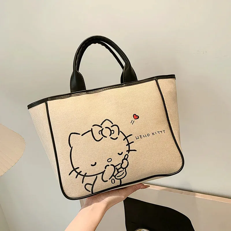 Kawaii Hello Kitty Tote Bag