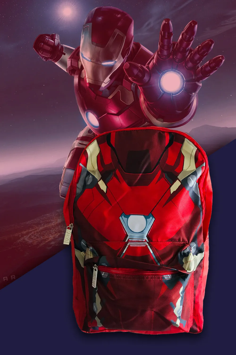 Marvel Civil War Iron Man Torso Backpack