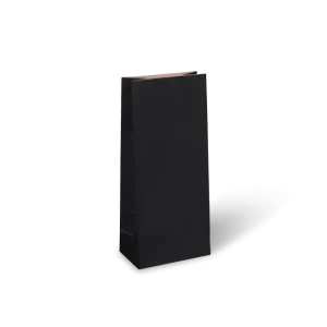 Midnight Black Paper Party Bag