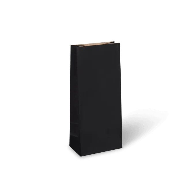 Midnight Black Paper Party Bag