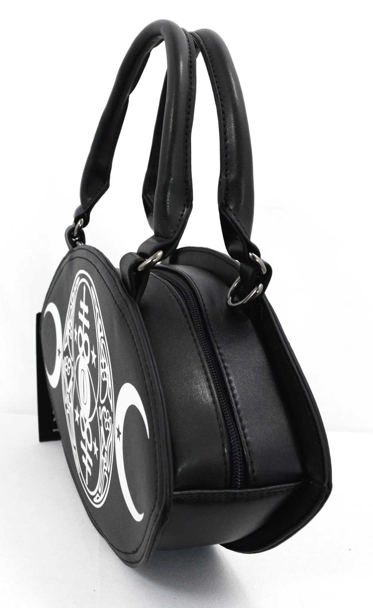 New Moon Bag Gothic Occult Moon Magick & Leviathan cross Crossbody Handbag