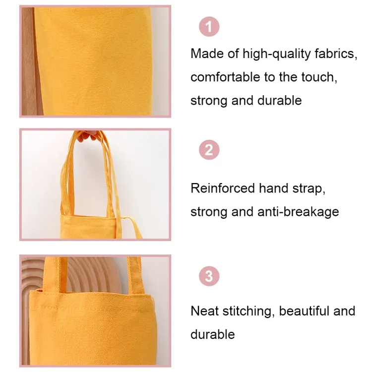 Portable Water Cup Coffee Bag Outdoor Thermal Insulation Solid-Color Canvas Cup Cover, Specification: Crossbody (Light Purple)