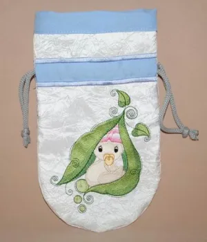 Shy Baby Bubbles Drawstring Bag