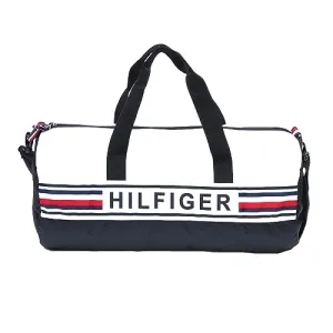 Tommy Hilfiger Kendall Polyester 28Cm Gym Bag Duffel for Unisex - Black White