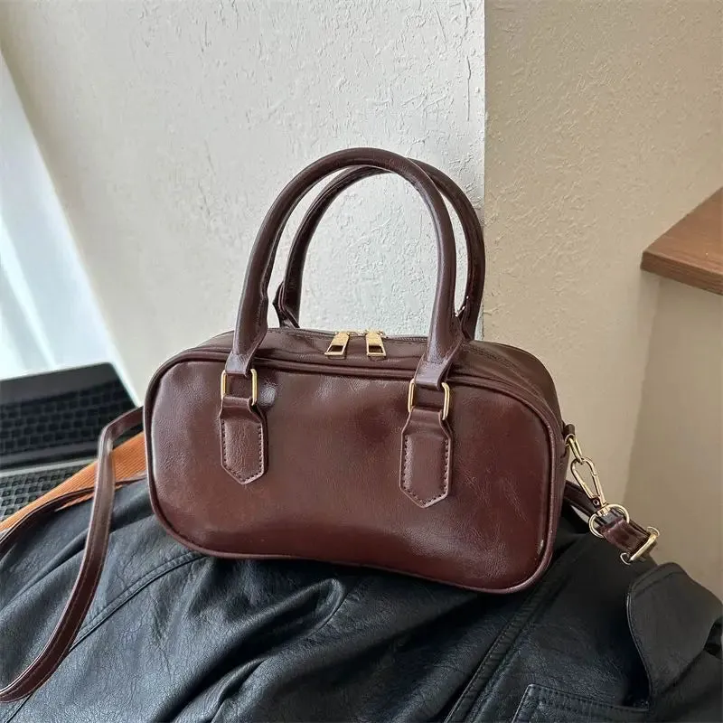UAKISS  -  Bowling Bag Wome Messenger Handbag Luxury Brand Crossbody Bags Ladies High Quality Shoulder Bag Purses for Women