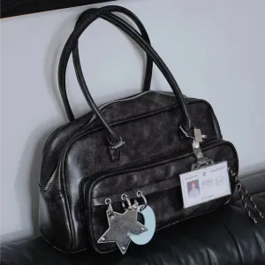 Uakiss Y2k Aesthetic Office Lady All Match Shoulder Bags New Casual Vintage Underarm Bag Korean Simple Women Purses and Handbags Trendy